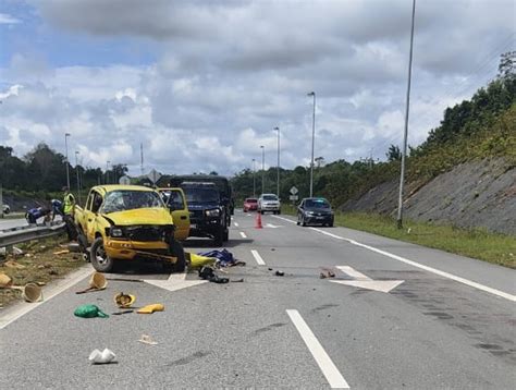 Pemandu Maut Tercampak Keluar Dari Pikap Yang Terbabas Utusan Borneo