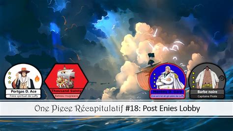 One Piece Récap 18 Post Enies Lobby Youtube