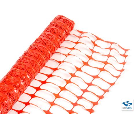 Orange Plastic Safety Fence Temporary Construction Fence 4 X 100