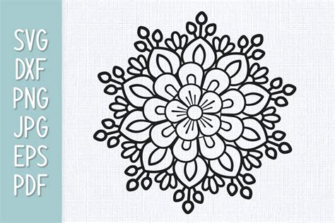 Flower Mandala SVG