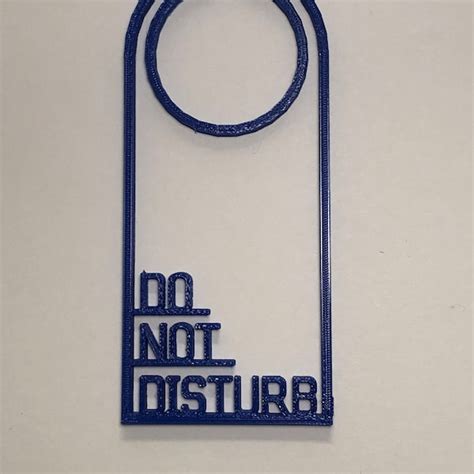 Do Not Disturb Door Hanger Etsy