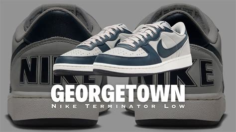 2023 OFFICIAL LOOK Of The Nike Terminator Low Georgetown YouTube