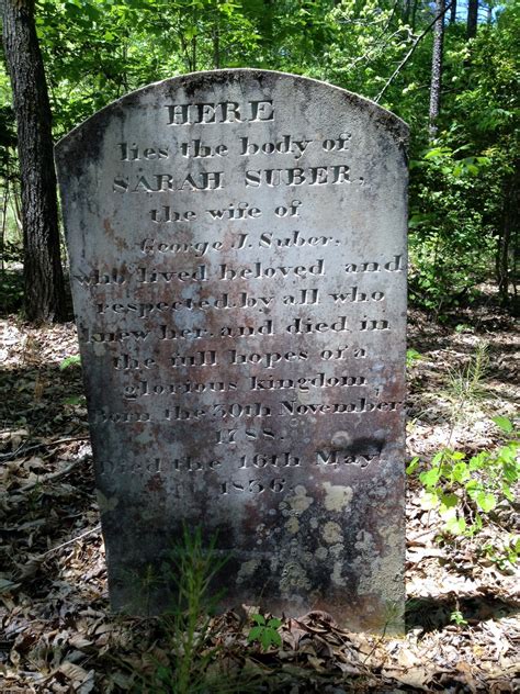 Sarah Egner Suber 1788 1836 Find A Grave Memorial