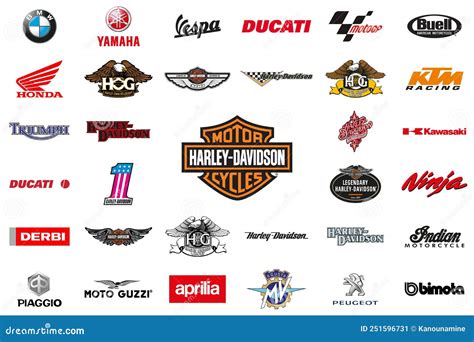 Motorcycle Logo Design Inspiration. Motorcycle Logo Vector Illustration | CartoonDealer.com ...