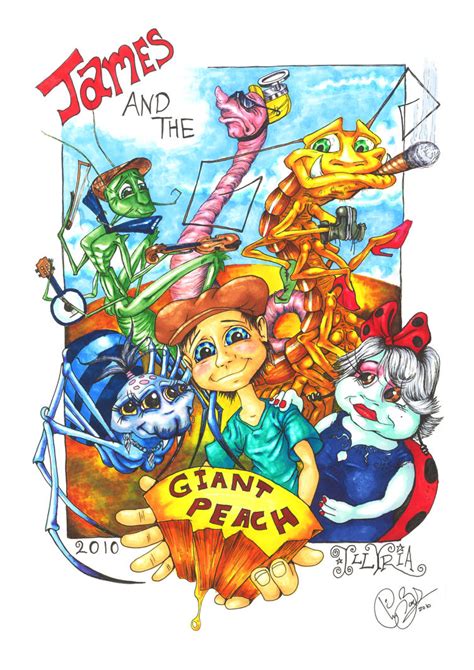 James and the Giant Peach by Chrissyboyuk on DeviantArt