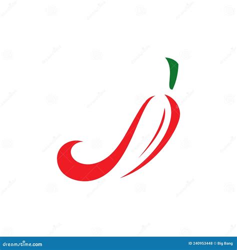 Chili Logo Vector Spicy Food Symbol Template Stock Vector Illustration Of Restaurant Fresh