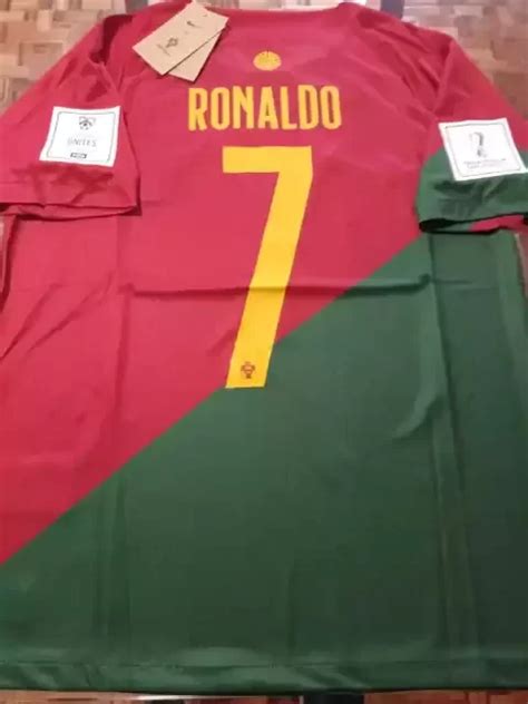 Camiseta Selección de Portugal Titular 2022 Cristiano Ronaldo IMPORTADA