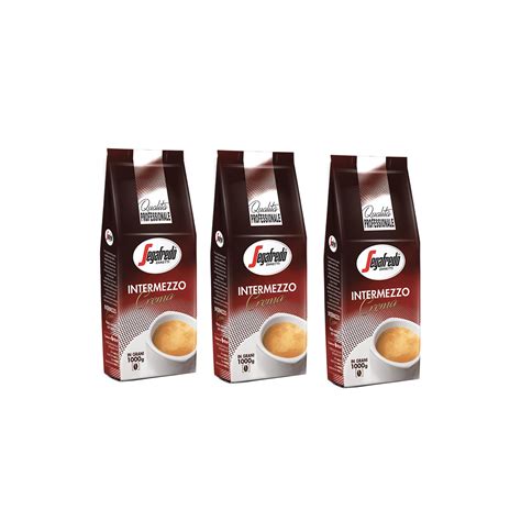 Segafredo Intermezzo Crema Caf En Grains Intensit Blend Kg