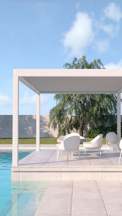 Climatika Pérgola bioclimática Glass by Gaviota