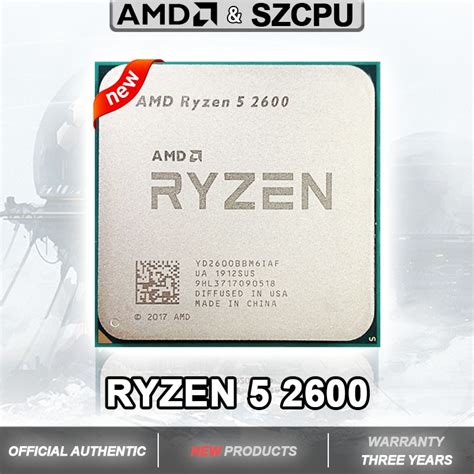 Amd Ryzen 5 2600 Cpu Processor R5 2600 34 Ghz Six Core Twelve Thread Yd2600bbm6iaf 65w Socket