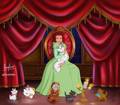 BELLE AND HER NEW FRIENDS By Https Deviantart Fernl On