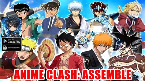 Anime Clash Assemble Gameplay Idle Rpg Android Youtube