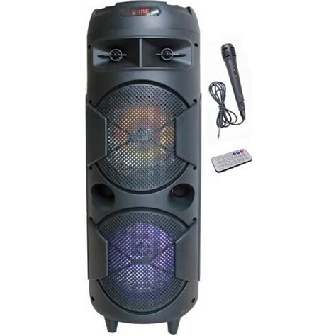 Inovalley Hp52xxl Enceinte Bluetooth Karaoke Lumineuse Puissance 600