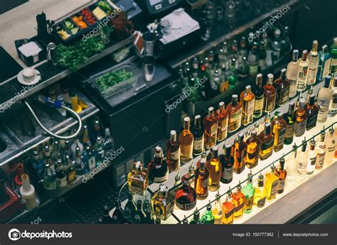 View behind the counter in the bar – Stock Editorial Photo © sashk0 ...