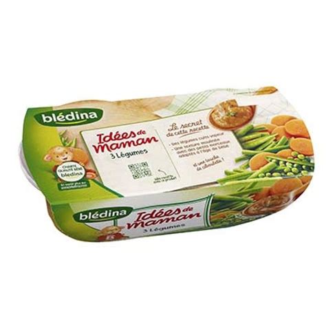 Bledina Blédina Idées De Maman Plats Bébé Dès 8 Mois 3 Légumes Les 2