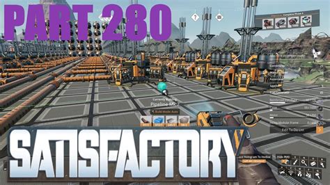 Lets Play Satisfactory 280 Noch Mehr Wieder Am Kraftwerk Komplex