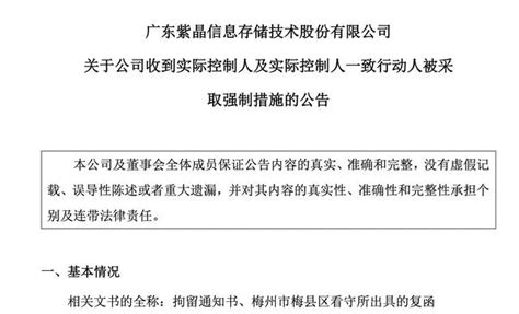 评论丨科创板退市第一股实控人被批捕，对欺诈发行必须零容忍科创板紫晶存储资本市场新浪科技新浪网