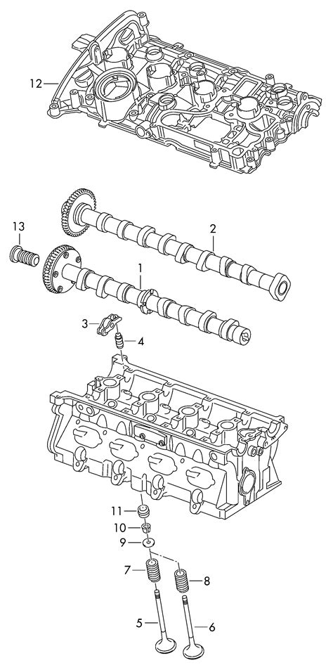 Volkswagen Passat Variant 2016 2017 Camshaft Valves Vag Etka Online