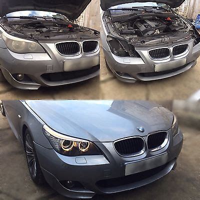 BMW E60 E61 LCI HEADLIGHTS RETROFIT CONVERSION PRE LCI TO LCI WITH