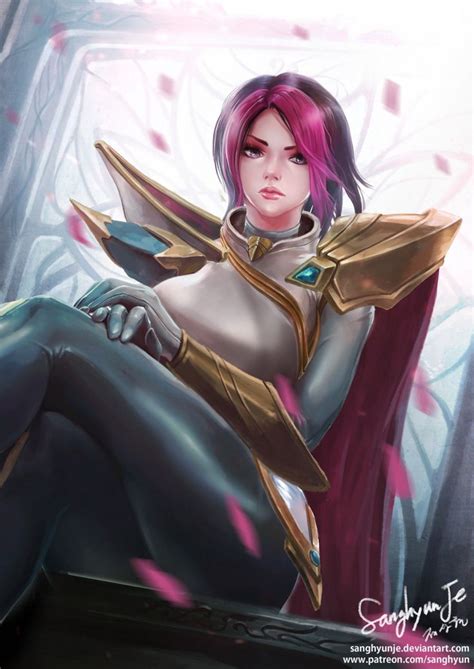 Fiora By Sanghyun Je Lol League Of Legends Fiora League Of Legends League Of Legends Game