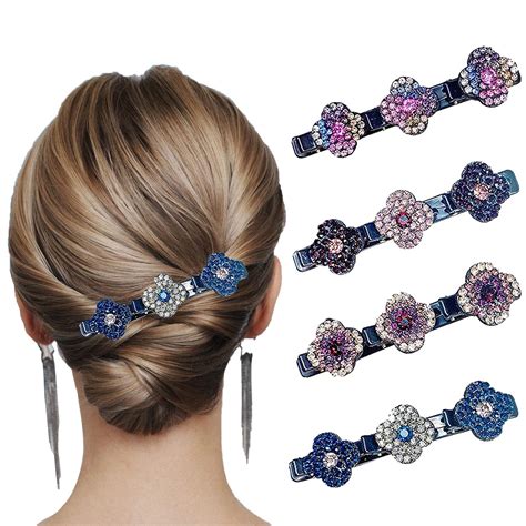 ください MIU MIUHAIR CLIP WITH CRYSTALS MiuMiu ヘアアクセサリー 76523327 テムにつき