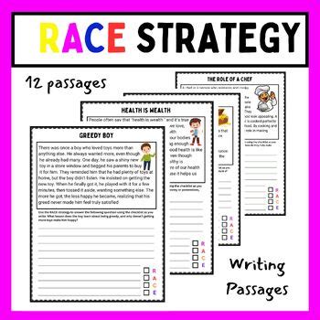 Race Strategy Practice Worksheets By Stars Crafty Creations Tpt