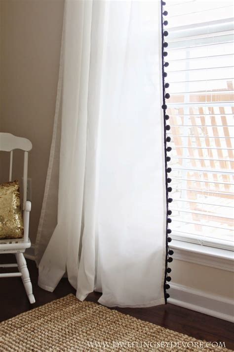 Diy No Sew Pom Pom Curtains Artofit