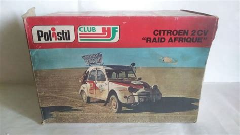 CITROEN 2CV RAID AFRIQUE POLISTIL SCALA 1 25 EBay