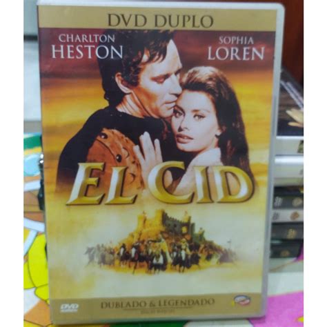 Dvd El Cid Duplo Shopee Brasil