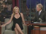 Naked Charlize Theron In Late Show With David Letterman