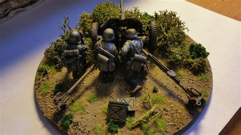 German 37mm Anti Tank Gun Plastic Model Military Diorama Kit 1 35 Scale 35035 Pictures