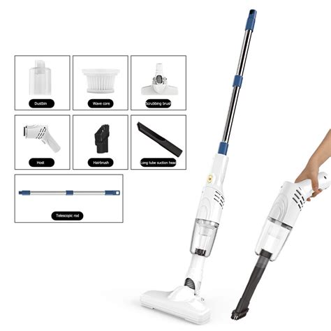 Wjsxc Lightweight Cordless Stick Vacuum Cleaner With 30 Min Runtime For