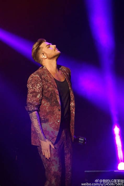 Adam Lambert In Beijing China St Show Of The Original High