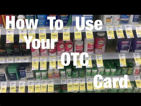 How Do I Use My OTC Card UnitedHealthcare At Walgreens YouTube