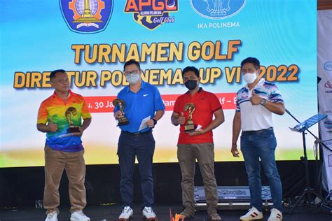 Direktur Polinema Cup Vi Golf Tournament Digelar Di Damai Indah Bsd