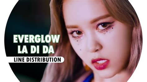 EVERGLOW La Di Da Line Distribution YouTube