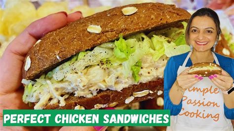 How To Make Chicken Sandwich Chicken Recipes Easy Chicken Starter Recipes Youtube