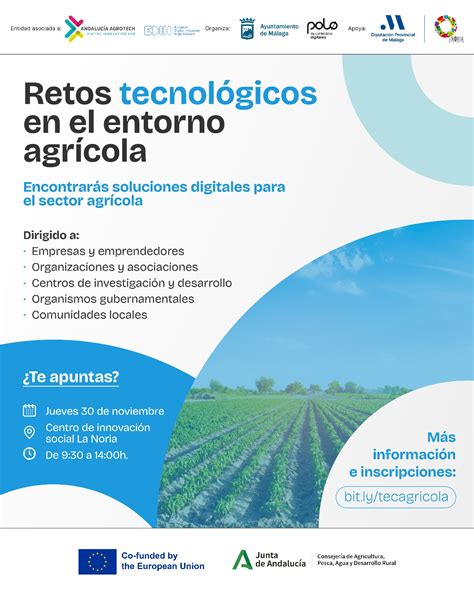 Jornada Retos tecnológicos en el entorno agrícola Polo de