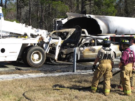 Authorities 4 Dead In Fiery Highway Crash In Ga