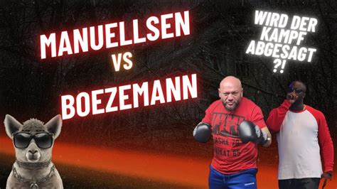 Manuellsen Vs Boezemann Wird Der Kampf Stattfinden Beef Promo