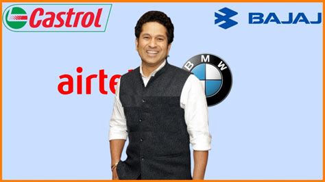 List of Brands Endorsed by Sachin Tendulkar