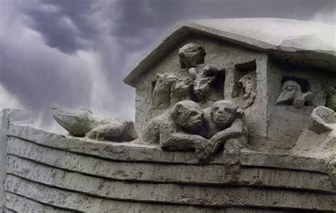 Stone Fountain Noah S Ark Sculpture By Sculptor Jonathan Sells