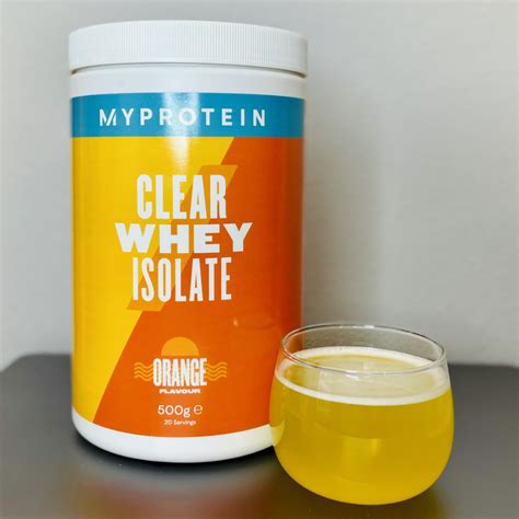 Myprotein Clear Whey Isolate Test Und Erfahrungen