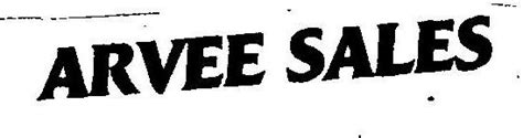 Arvee Sales Labels Trademark Application Detail Company Vakil