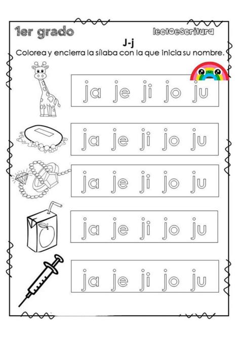 Completo Cuaderno Con Silabario Fonológico Imagenes Educativas