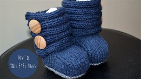 Knitting Tutorial Baby Uggsbooties Youtube