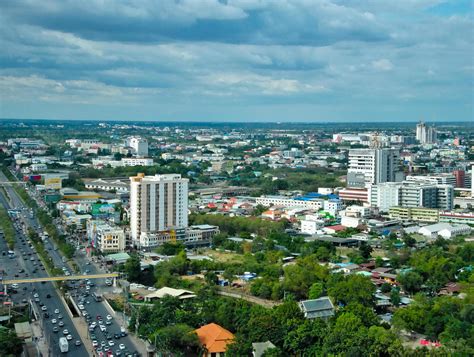 NAKHON RATCHASIMA CITY THAILAND09 AUGUST 2019Landscape Of Nakhon