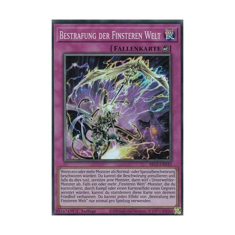 Bestrafung Der Finsteren Welt Sr De Structure Deck Dark World Kaufen