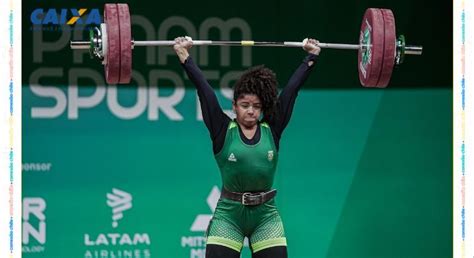 Laura Amaro Conquista Bronze No Levantamento De Peso Do Pan De Santiago