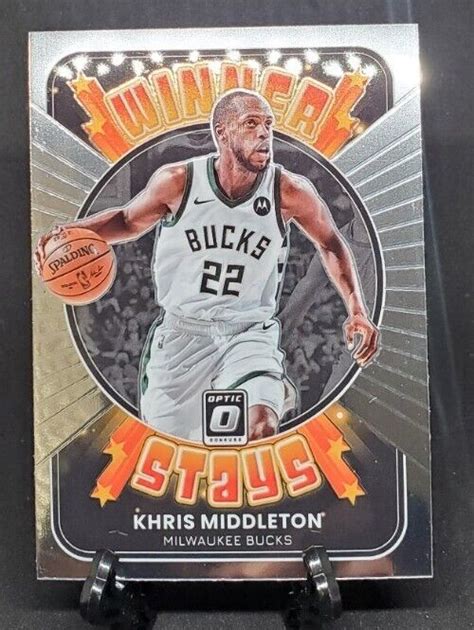 2021 22 Panini Donruss Optic Winner Stays Holo Prizm 2 Khris